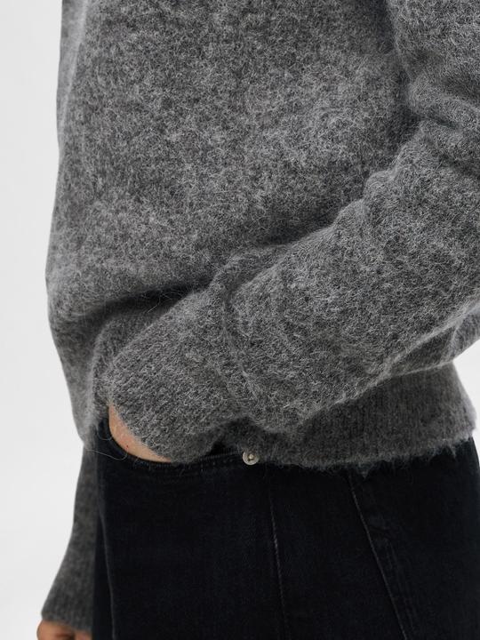 Image du produit Selected Femme Slfsia Ras Ls Knit O-Neck Noos (M)