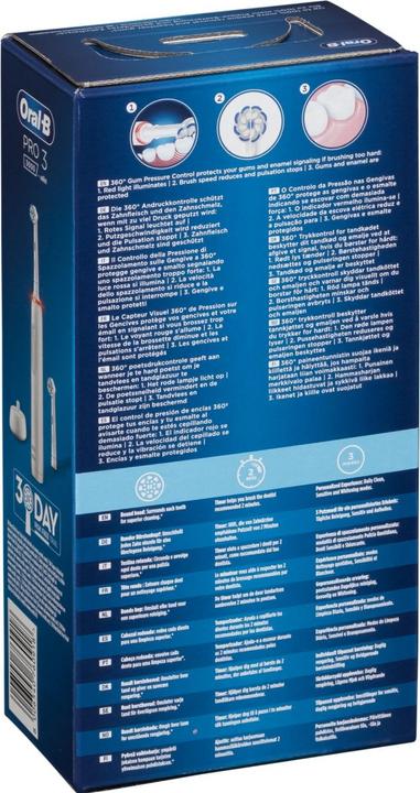 Actual product image Oral-B Pro 3 3000 (Oscillating toothbrush)