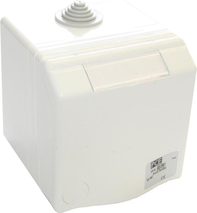 Produktbild PCE 865-6v Design Aufputzsteckdose 16A 5p 6h IP44