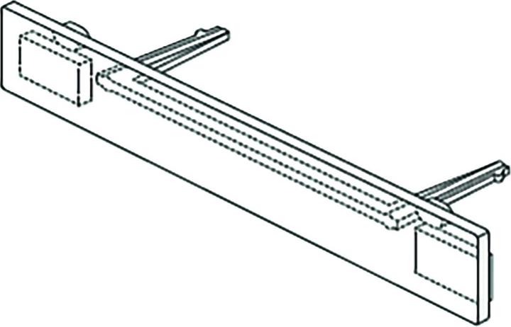 Hamotec Side termination to curtain track