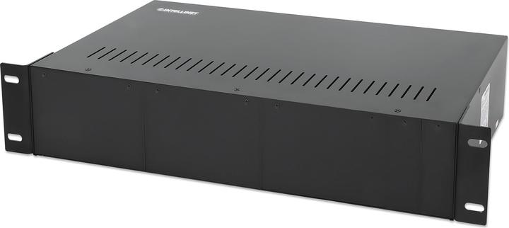 Image du produit Intellinet Boîtier de convertisseur de média 14 slots 48,26 cm 19 pouces rack 2U alimentation redondante