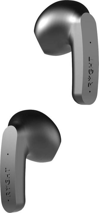 Image du produit Ryght Écouteurs intra-auriculaires MINO Stéréo Bluetooth® Noir Microphone anti-bruit (ANC, Filaire)