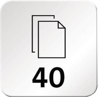 Produktbild Novus Langarm-Heftgerät B 17 40 Blatt Hellgrau, Schwarz 24/6,24/8,26/6,26/8 (40 Blätter)