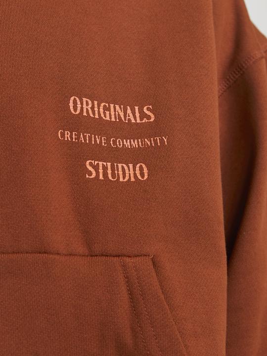 Actual product image Jack & Jones Joraustin Font Sweat Hood Styd Aw24 (S)