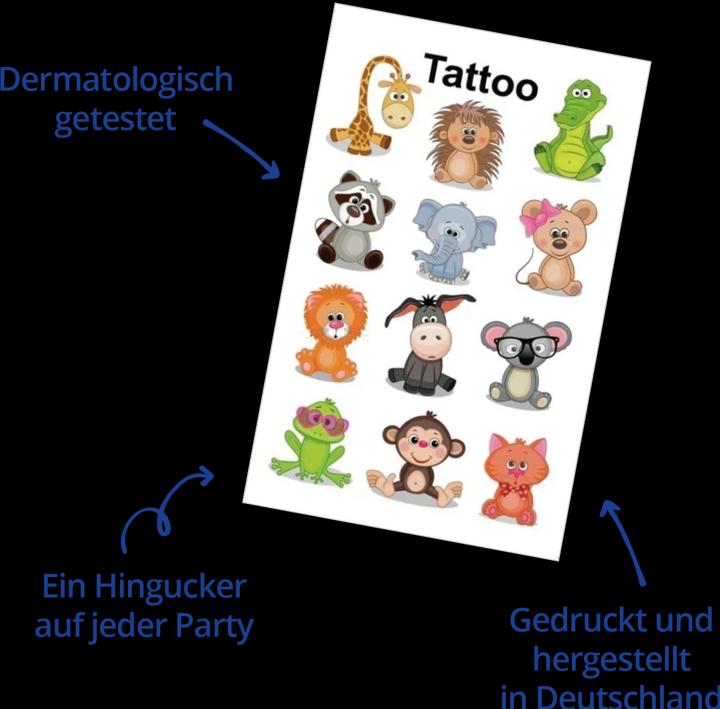 Produktbild Z-Design Kinder Tattoos