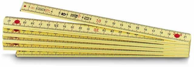 Produktbild Stanley 0-35-320 Zollstock Glasfaser 2m - 15mm (M)