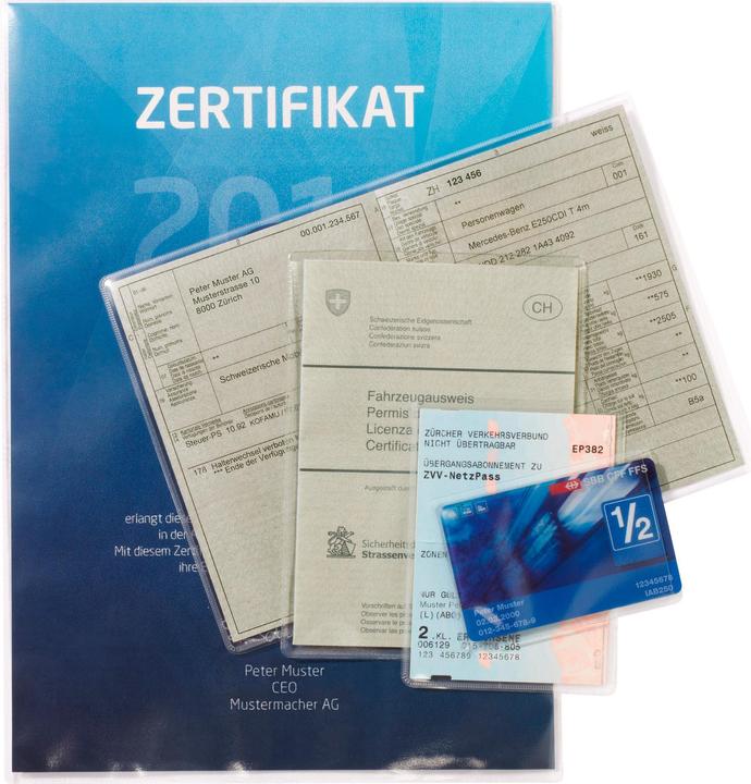 Produktbild Office World Ausweishüllen A6 (A6, 10 x)