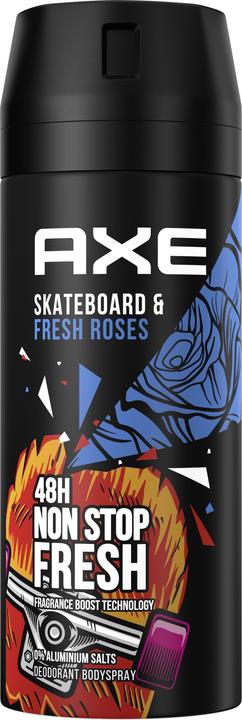AXE Deo Skateboard & Fresh Roses 150 ml (Spray, 150 ml)