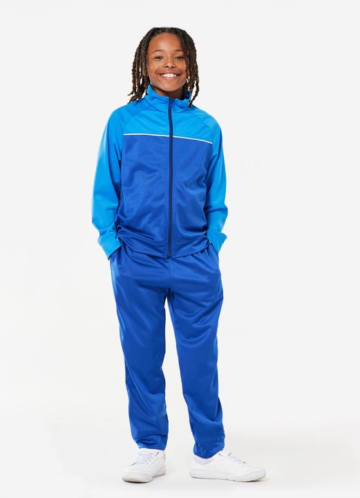 Produktbild Decathlon Trainingsanzug Kinder - blau/weiss (8, 9, 10)