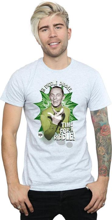 Produktbild Batman TV Serie The Riddler Zeit ein Rätsel TShirt (L)