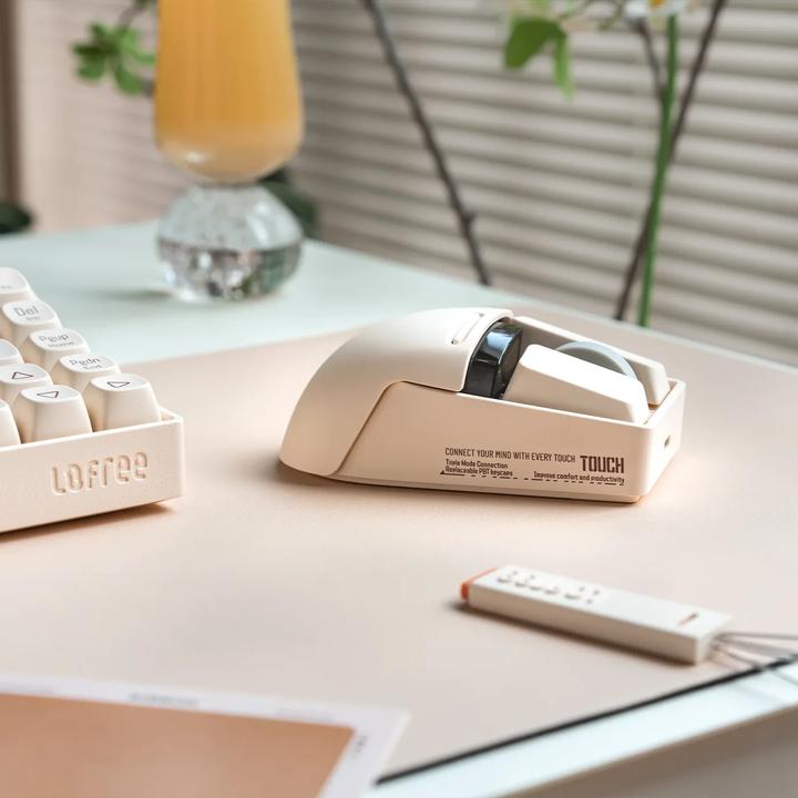 Immagine prodotto Lofree OE909 Mouse senza fili TOUCH PBT - versione Tofu