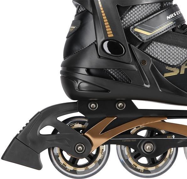Produktbild Nils Inlineskates Extreme NA2150 schwarz-goldene Farbe - 42 (42)