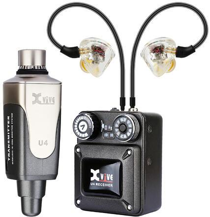 Actual product image Xvive U4T9 In-Ear Monitor Wireless System Bundle (5 h, Wireless)