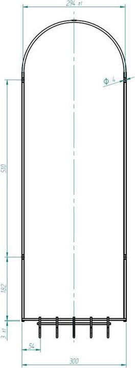 Immagine prodotto OK-Line Ripiano dell'armadio per la pulizia in filo metallico (1 pz.)