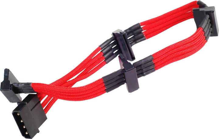 Produktbild Silverstone ATX Extension 4-4(SATA)Pin rot