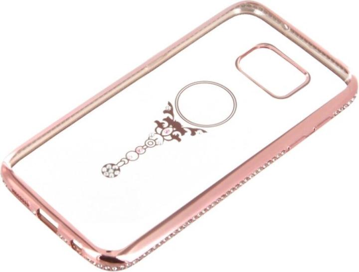 Immagine prodotto OEM Custodia TPU Bling Rose Gold Samsung Galaxy S7 - bellezza (Samsung Galaxy S7)
