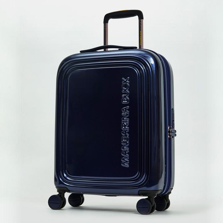 Actual product image Mandarina Duck Logoduck + Metal 4 Rollen Trolley 55 cm mit Dehnfalte (40 l, Hand luggage (up to 50 litres))