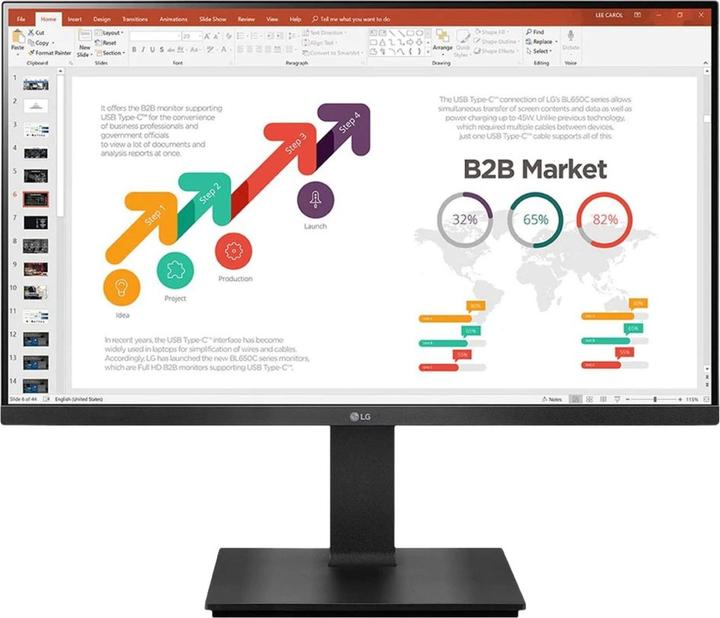 Actual product image LG 24BP45SP-B (1920 x 1080 pixels, 23.80")