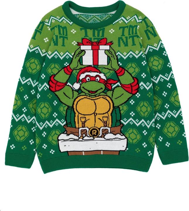 Teenage Mutant NT Pullover Jerseyware Jungen weihnachtliches Design