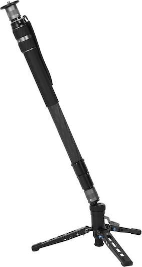 Actual product image Sirui SVM-145P Monopod mit Schnellwechselsystem, 145cm Höhe (Pedal Version) (Metal)