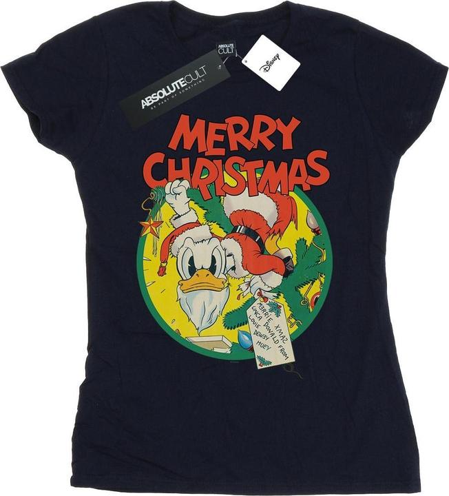 Produktbild Disney Donald Duck Merry Christmas TShirt (XXL)