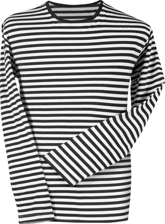 Actual product image Thetru Kinder Ringelshirt langarm schwarz-weiss – alltagstauglich (128)