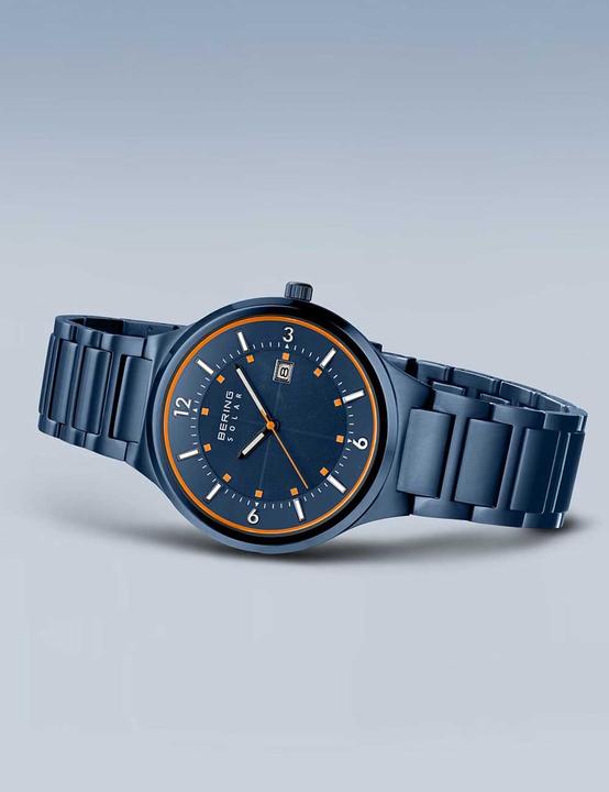 Actual product image Bering 14442-797 Slim Solar men's watch 42mm 5ATM (Analogue wristwatch)