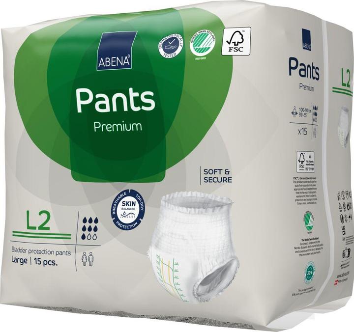 Actual product image Abena Premium L2 green (15 x, Large)