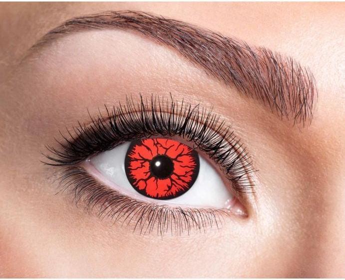 Actual product image Eyecatcher Monster coloured contact lenses (Red)