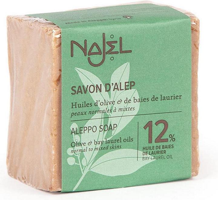 Actual product image Najel Savon Alep 12 HBL (Hard soap)