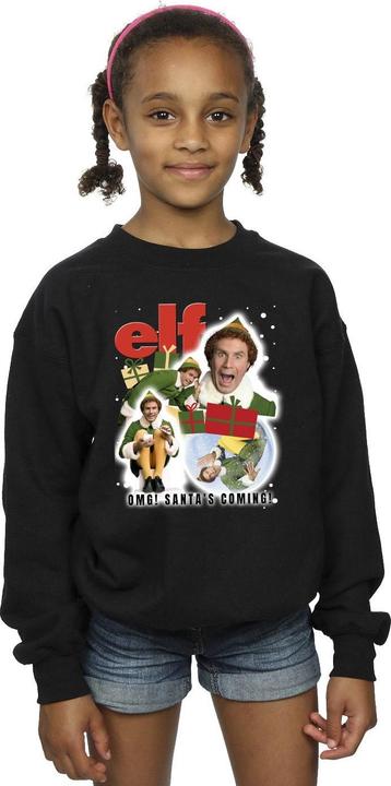 Immagine prodotto Elf Buddy Collage Felpa Ragazze (140, 146)