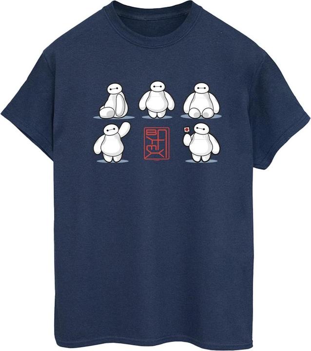 Image du produit Disney - T-shirt BIG HERO BAYMAX MANY POSES - Femme (XL)