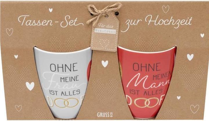 Produktbild Sheepworld Tassen-Set Motiv "Alles doof"