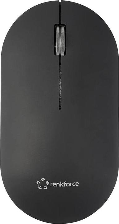 Immagine prodotto Renkforce RF-WM-200-1 Maus Kabellos, Bluetooth® Optisch Schwarz 3 Tasten 4000 (Senza fili)