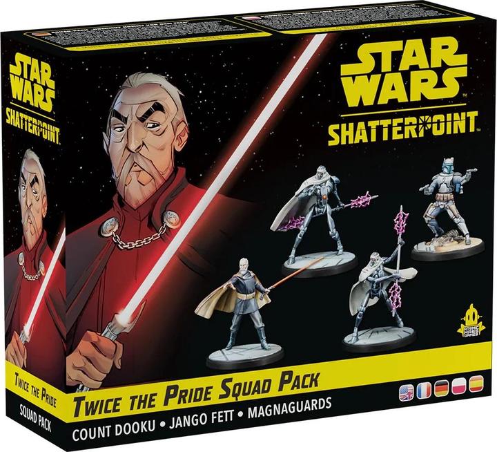 Actual product image Atomic Mass Games Star Wars: Shatterpoint - Twice The Pride Squad Pack (Pride Comes Before the Fall), Expansion (Multilingual)