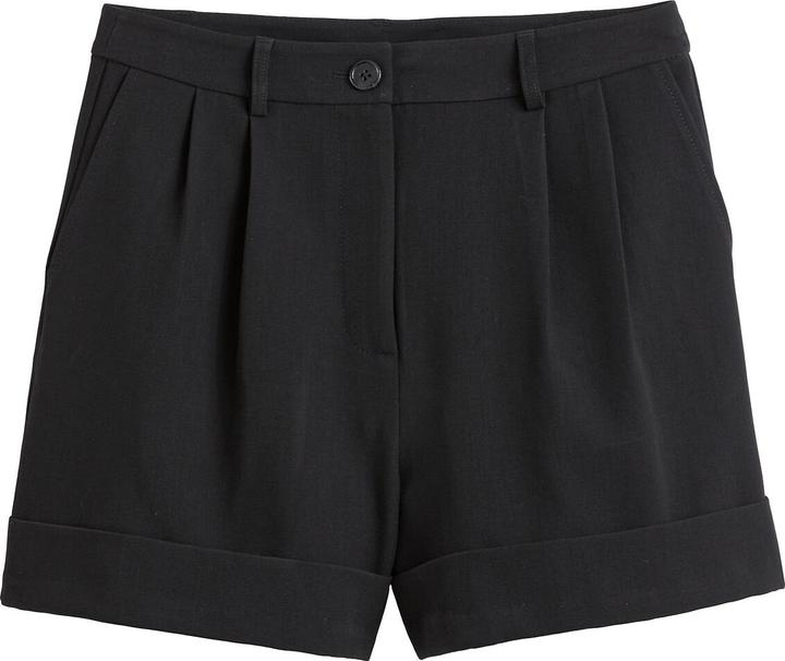 Immagine prodotto La Redoute Collections Pantaloncini a vita alta con pieghe (38)