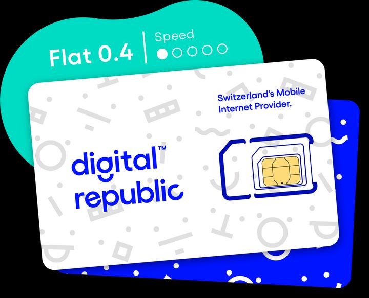 Immagine prodotto Digital Republic Carta SIM Internet illimitato per 365 giorni - Bassa velocità (Senza limiti)