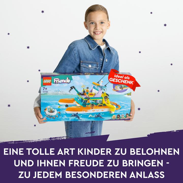 Immagine prodotto LEGO Barca di salvataggio in mare (41734, LEGO Friends)