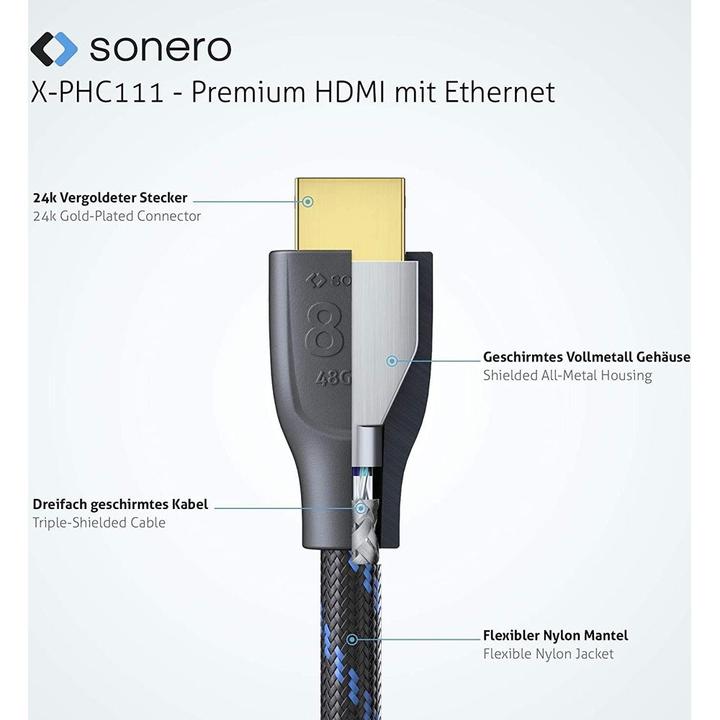 Actual product image Sonero HDMI (Typ A) — HDMI (Typ A) (3 m, HDMI)