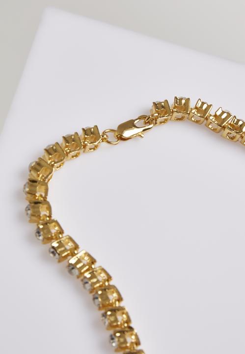 Actual product image Urban Classics Necklace With Stones (100% zinc)