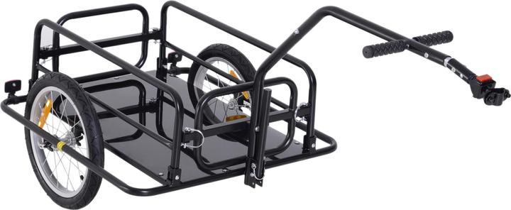 Actual product image Homcom Fahrradanhänger feste Bodenplatte