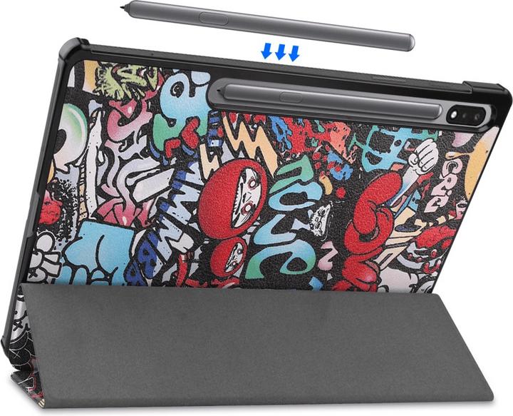 Produktbild Cover-Discount Galaxy Tab S10+ Plus - Tri-fold Smart Case Motiv (Galaxy Tab S10+)