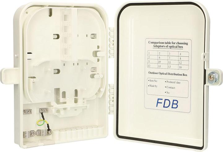 Actual product image Extralink EXEXTRALINK EDITH 16 CORE FIBER OPTIC DISTRIBUTION BOX EX16C1306-J
