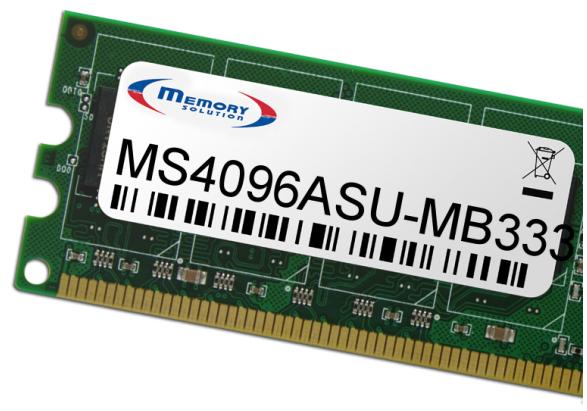 Produktbild Memorysolution Memory Solution MS4096ASU-MB333 4GB Speichermodul (Asus P5QD Turbo, 1 x 4GB)