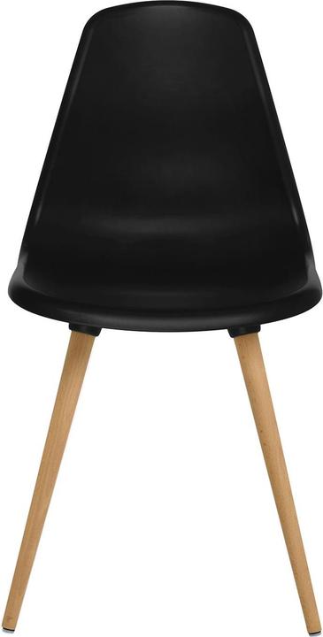 Topstar Besucherstuhl "T 2020", schwarz / buche