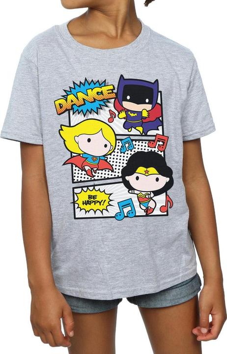 Immagine prodotto Chibi Super Friends Dance Maglietta Ragazze (140, 146)