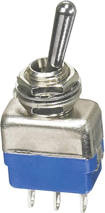 Actual product image APEM Toggle Switch Lever Switch Series 12000 250 V/AC 2 A