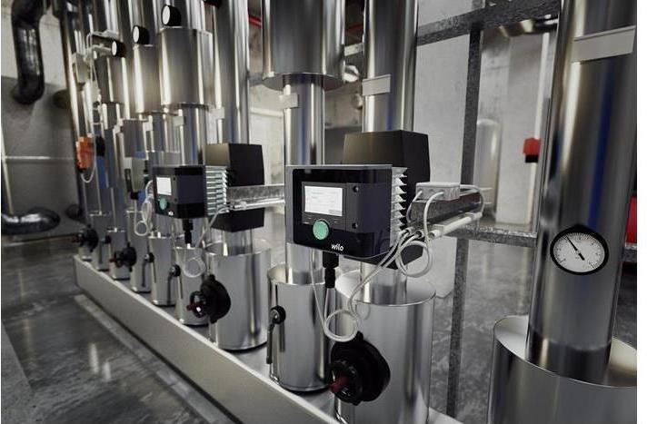 Produktbild Wilo Hocheffizienzpumpe Stratos MAXO 40/0,5-4, DN 40, 220mm, PN 6/10 (Hauswasserpumpe)