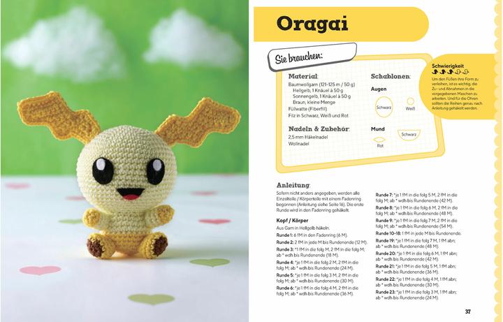 Actual product image Mini Amigurumi monsters - 20 super cute creatures to crochet and collect - fit in every trouser
