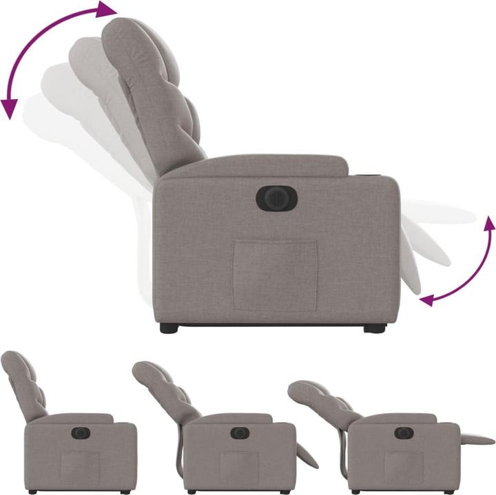 Produktbild VidaXL Relaxsessel mit Aufstehhilfe Elektrisch Stoff